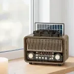 TV, Audio-Video si Foto - Portabile audio - Radio - Radio portabil analog SOLAR AM /FM /SW 5W 166x87.5x130mm Kruger&atz KM0832 - Infinity.ro