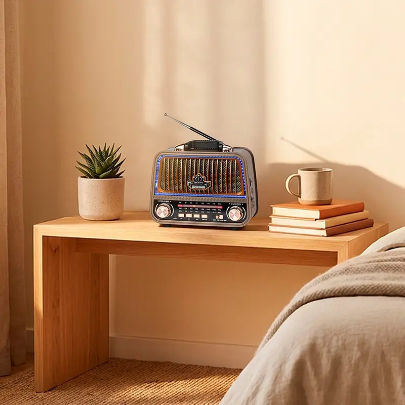 TV, Audio-Video si Foto - Portabile audio - Radio - Radio portabil analog AM /FM /SW 5W 185x77.5x150mm Kruger&atz KM0833 - Infinity.ro
