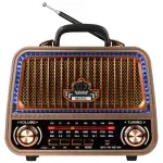 TV, Audio-Video si Foto - Portabile audio - Radio - Radio portabil analog AM /FM /SW 5W 185x77.5x150mm Kruger&atz KM0833 - Infinity.ro