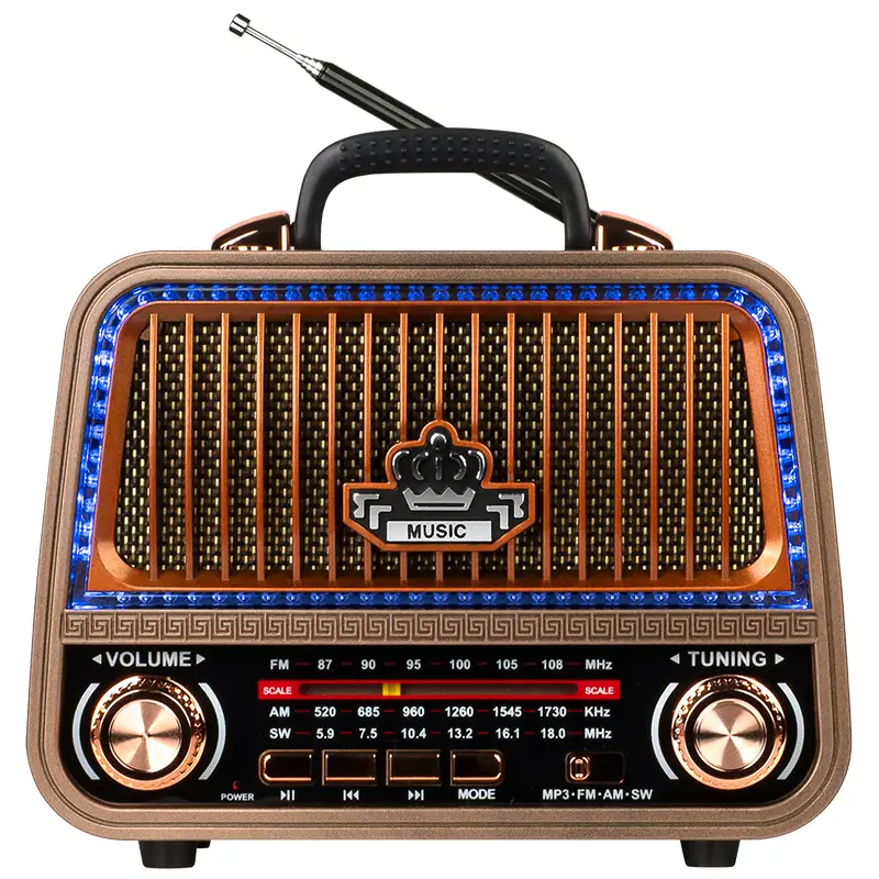 TV, Audio-Video si Foto - Portabile audio - Radio - Radio portabil analog AM /FM /SW 5W 185x77.5x150mm Kruger&atz KM0833 - Infinity.ro