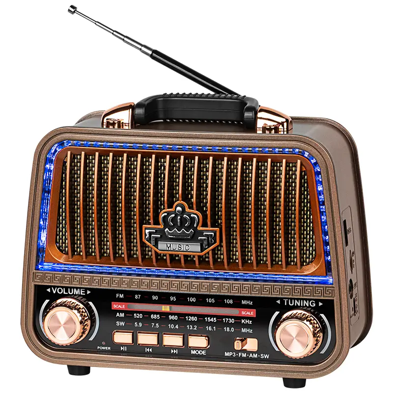 TV, Audio-Video si Foto - Portabile audio - Radio - Radio portabil analog AM /FM /SW 5W 185x77.5x150mm Kruger&atz KM0833 - Infinity.ro