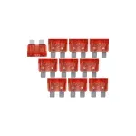 Auto si Moto - Electrice auto - Sigurante si accesorii - Set 10 sigurante 10A auto midi 19x13mm rosu BEZ4011-10-10 - Infinity.ro