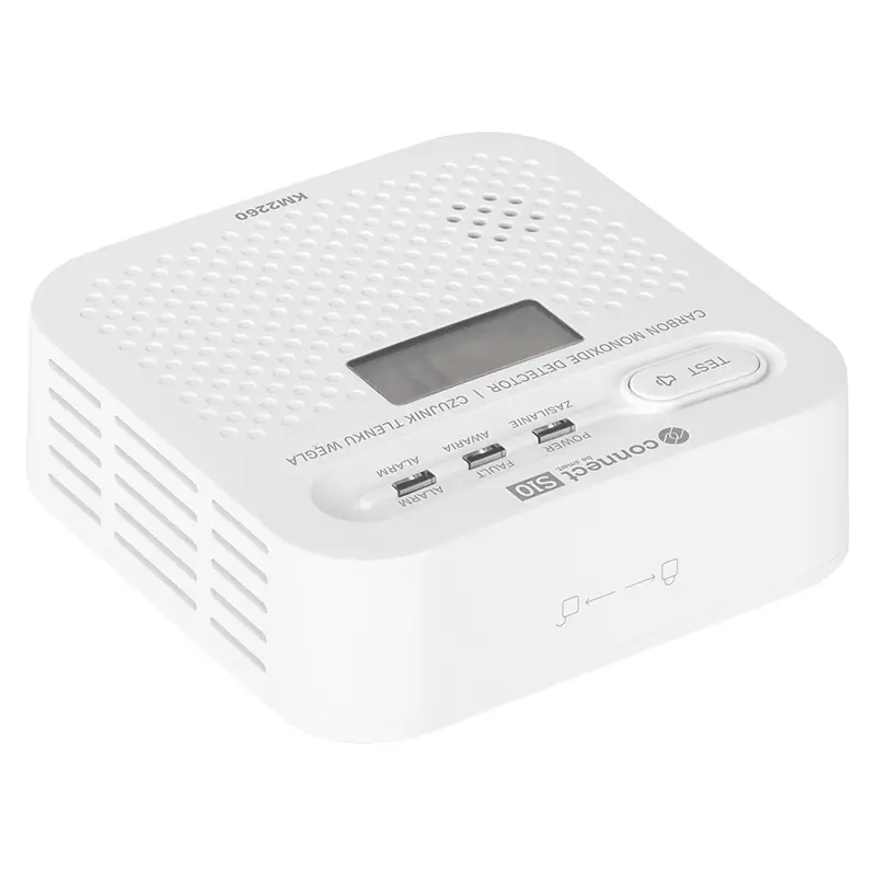 Casa si Gradina - Electrice - Smart Home - Control acces si accesorii - Senzor detector de gaz monoxid de carbon CONNECT S10 Wi-Fi TUYA Kruger&Matz KM2260 - Infinity.ro