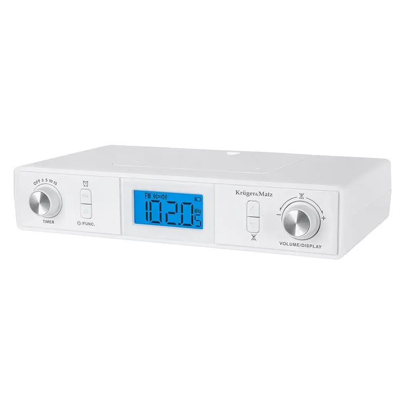 TV, Audio-Video si Foto - Portabile audio - Radio - Radio bucatarie FM Bluetooth Ceas Kruger&Matz KM0817 - Infinity.ro
