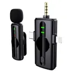 PC, gaming si accesorii - Periferice PC - Microfoane PC - Microfon lavaliera wireless 3in1 3.5mm /USB-C /Ligtning Platinet PLMM11 - Infinity.ro