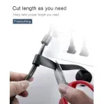 PC, gaming si accesorii - Retelistica - Cabluri si accesorii - Organizator de cabluri Banda Velcro Well 3m x 1.5cm negru ORG-CABLE-T0103BK-WL - Infinity.ro