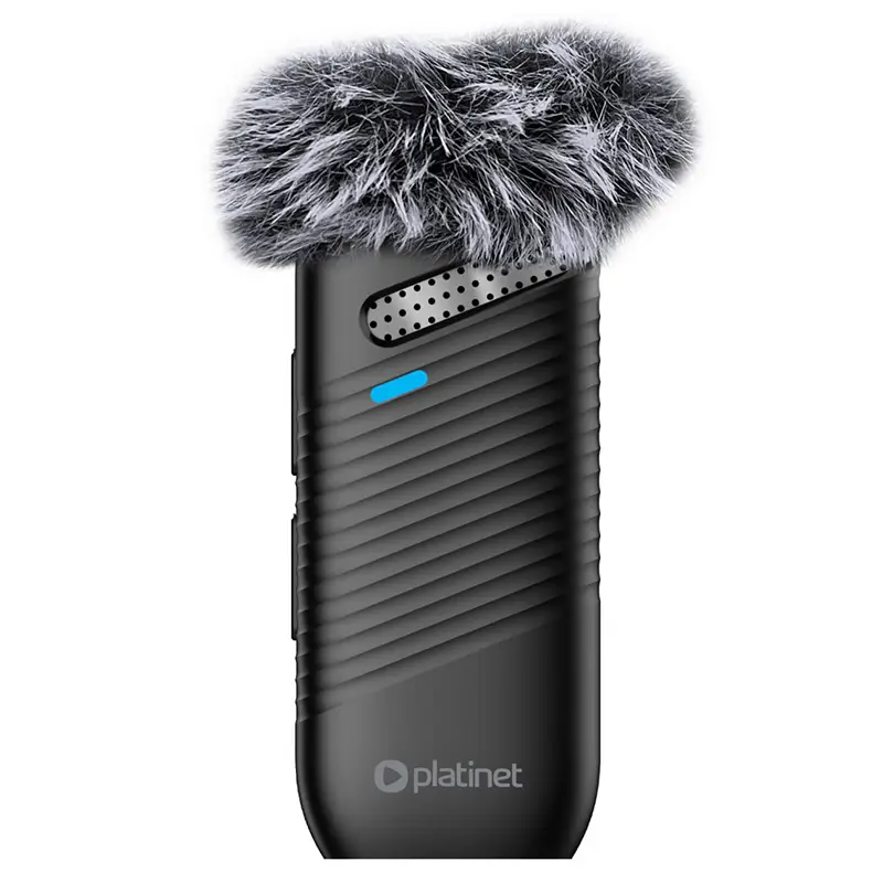 PC, gaming si accesorii - Periferice PC - Microfoane PC - Set lavaliera microfon 2in1 wireless 2.4GHz 25m Plug & Play Android /iOS Platinet PLMM30 - Infinity.ro