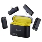 PC, gaming si accesorii - Periferice PC - Microfoane PC - Set lavaliera microfon 2in1 wireless 2.4GHz 25m Plug & Play Android /iOS Platinet PLMM30 - Infinity.ro