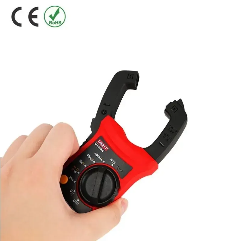 Auto si Moto - Reparatii si depanare - Scule auto - Testere si multimetre - Clampmetru AC/DC UNI-T UT203R cleste ampermetric digital - Infinity.ro