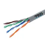 PC, gaming si accesorii - Retelistica - Cabluri si accesorii - Cablu TED Wire Expert UTP Cat5e cupru integral 10m TED002495-1 - Infinity.ro