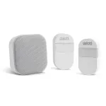 Casa si Gradina - Electrice - Accesorii electrice - Sonerii electrice - Sonerie si lumina de noapte fara fir si fara baterii 2in1 Kinetic cu 2x Sonerii exterioare alb delight 55346WH-2 - Infinity.ro