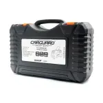 Auto si Moto - Reparatii si depanare - Compresoare auto - Compresor auto 12V Carguard COM002 Heavy-Duty dublu cilindru 50L/min 150PSI LED +kit reparatie anvelope - Infinity.ro