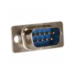 Casa si Gradina - Electrice - Cabluri electrice si conductori - Set 10 conectori SERIAL tata D-Sub 9 pini lipire pe cablu 5A CONNFLY DS1033-09MUNSISS-10 - Infinity.ro