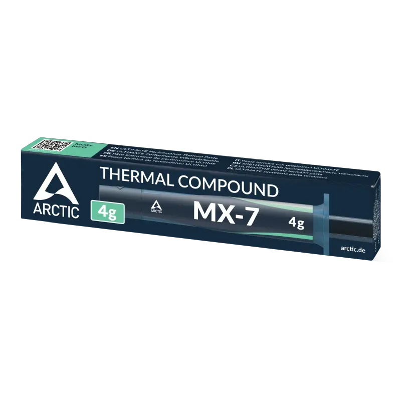 PC, gaming si accesorii - Componente PC - Coolere si Ventilatoare PC - Pasta termica procesor siliconica Arctic MX-7 4g densitate 2.9g/cm3 ACTCP00090A - Infinity.ro
