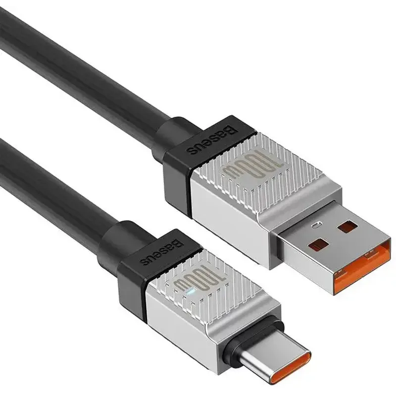 Laptop, Telefoane si Tablete - Telefoane mobile si accesorii - Accesorii Telefoane - Cabluri si adaptoare telefoane - Cablu alimentare si date Baseus, Fast Charging USB2.0 - USB Type-C 100W 1m negru CAKW000601 - Infinity.ro