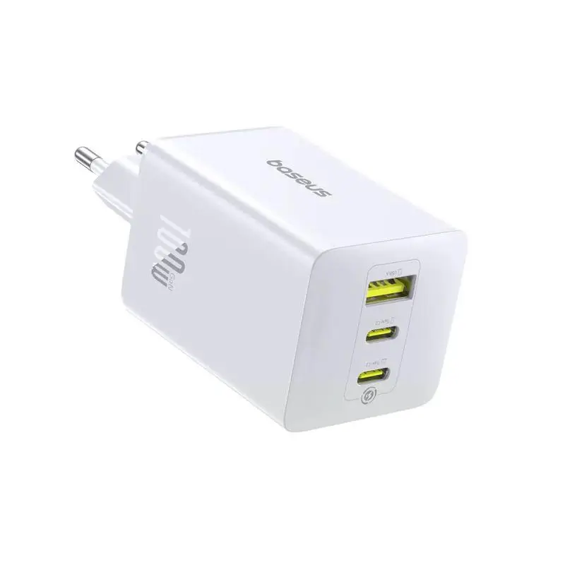 Laptop, Telefoane si Tablete - Telefoane mobile si accesorii - Accesorii Telefoane - Incarcatoare telefoane - Incarcator retea Baseus EnerFill FE11 Quick Charge 100W 2x USB Type-C 1x USB alb P10182102213-00 - Infinity.ro