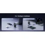 Laptop, Telefoane si Tablete - Telefoane mobile si accesorii - Accesorii Telefoane - Incarcatoare telefoane - Incarcator retea Baseus EnerFill FE11 Quick Charge 100W 2x USB Type-C 1x USB alb P10182102213-00 - Infinity.ro