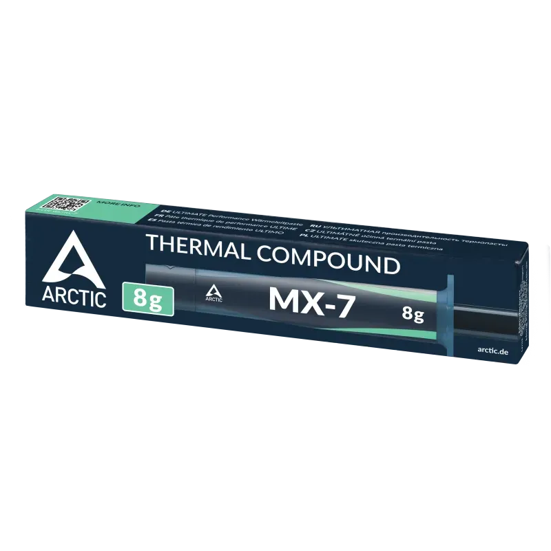 PC, gaming si accesorii - Componente PC - Coolere si Ventilatoare PC - Pasta termica procesor siliconica Arctic MX-7 8g densitate 2.9g/cm3 ACTCP00091A - Infinity.ro