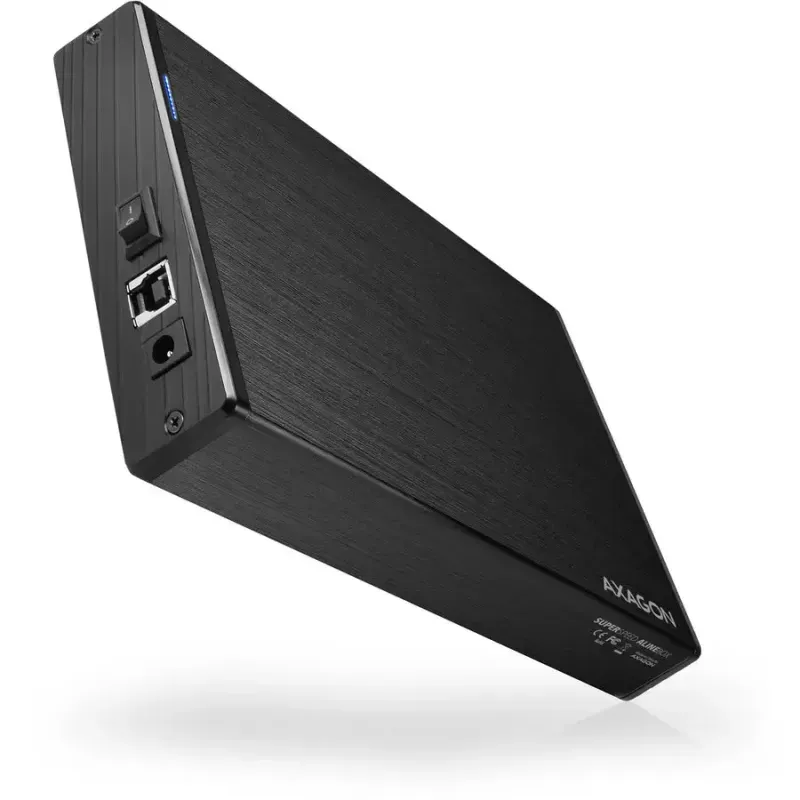 PC, gaming si accesorii - Componente PC - Componente - Hard Disk-uri - Rack Extern AXAGON EE35-XA3 USB 3.0 SATA 3.5" aluminiu negru - Infinity.ro