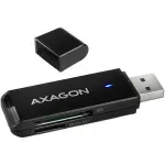 TV, Audio-Video si Foto - Aparate foto si accesorii - Accesorii foto si video - Card reader - Cititor carduri AXAGON CRE-S2N USB 3.2 tip-A slim la SD /microSD - Infinity.ro