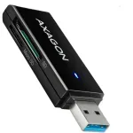 TV, Audio-Video si Foto - Aparate foto si accesorii - Accesorii foto si video - Card reader - Cititor carduri AXAGON CRE-S2N USB 3.2 tip-A slim la SD /microSD - Infinity.ro