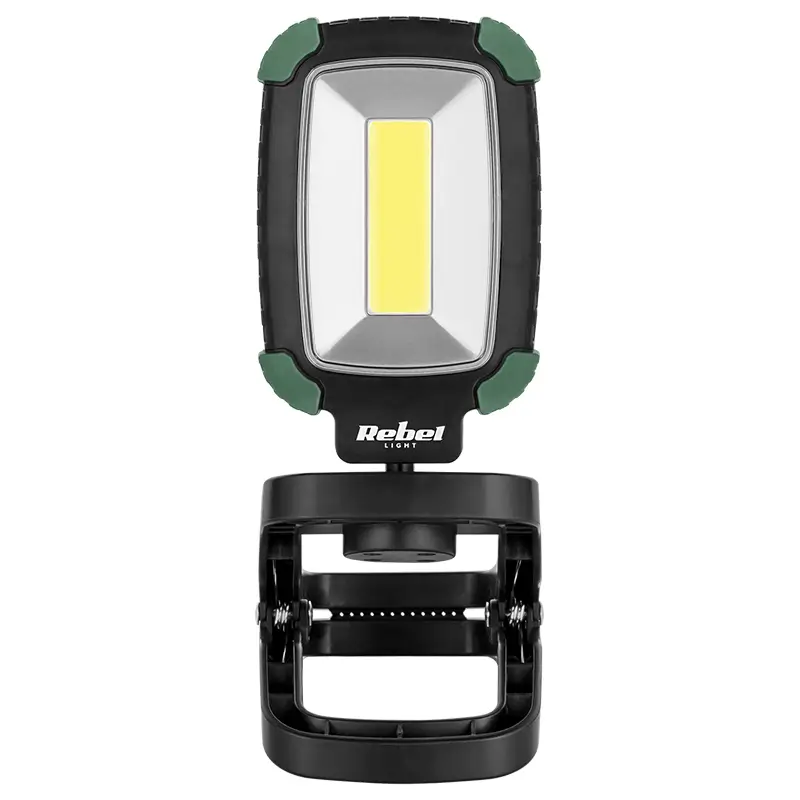 Casa si Gradina - Corpuri si surse de iluminat - Iluminat exterior - Lanterne - Lampa atelier LED COB 5W cu acumulator Li-Ion REBEL URZ3496 - Infinity.ro