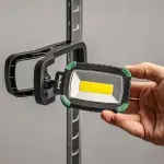 Casa si Gradina - Corpuri si surse de iluminat - Iluminat exterior - Lanterne - Lampa atelier LED COB 5W cu acumulator Li-Ion REBEL URZ3496 - Infinity.ro