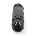 PC, gaming si accesorii - Retelistica - Cabluri si accesorii - Adaptor cuplaj de exterior Cat6 RJ45 mama-mama FTP Nedis CCGB89850BK - Infinity.ro