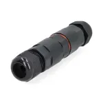 PC, gaming si accesorii - Retelistica - Cabluri si accesorii - Adaptor cuplaj de exterior Cat6 RJ45 mama-mama FTP Nedis CCGB89850BK - Infinity.ro