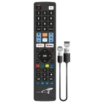TV, Audio-Video si Foto - Accesorii TV si audio - Telecomenzi - Telecomanda programabila universala 4:1 inclusiv cablu USB-C pentru programare Jollyline (696) - Infinity.ro
