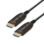 TV, Audio-Video si Foto - Accesorii TV si audio - Cabluri si adaptoare video - Cablu HDMI v2.0 Active Optical AOC 30m 8K 60Hz ARC Ethernet cu fibra optica 4.8mm - Infinity.ro