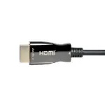 TV, Audio-Video si Foto - Accesorii TV si audio - Cabluri si adaptoare video - Cablu HDMI v2.0 Active Optical AOC 50m 4K 60Hz ARC Ethernet cu fibra optica 4.5mm - Infinity.ro