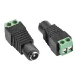 Casa si Gradina - Electrice - Smart Home - Accesorii control acces si supraveghere - Set 10 mufe alimentare DC 2.1x5.5mm mama cu prindere rapida cu surub regleta GNI0510-10 - Infinity.ro