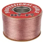 TV, Audio-Video si Foto - Audio Hi-Fi - Accesorii Audio Hi-Fi - Cablu difuzor 10m Profesional 2x1mm Cupru transparent Cabletech KAB0564-10 - Infinity.ro