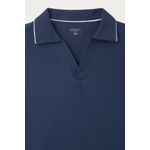 Fashion, accesorii si bijuterii - Barbati - Imbracaminte - Tricouri si bluze barbati - Tricou polo cu bordura Hackett London HM563276 2XL INTL Bleumarin - Infinity.ro