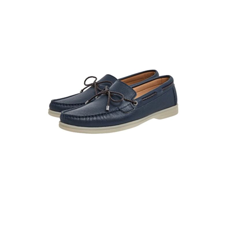 Fashion, accesorii si bijuterii - Barbati - Incaltaminte barbati - Mocasini barbati - Mocasini Hackett London Jerry Coas HMS21371 42 EU Albastru marin - Infinity.ro