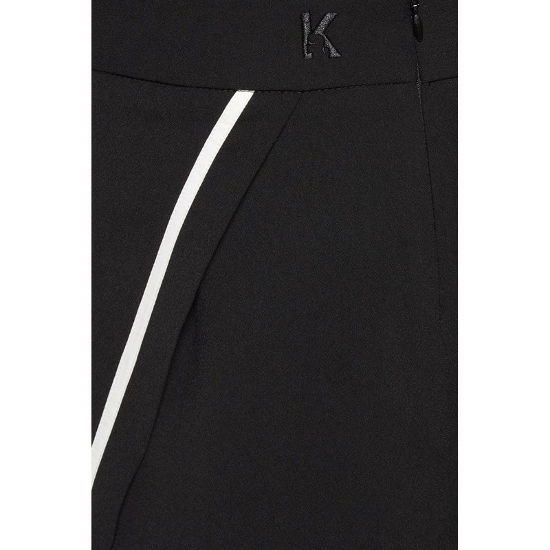 Fashion, accesorii si bijuterii - Femei - Imbracaminte femei - Fuste femei - Fusta mini Karl Lagerfeld ARW1200 38 EU Negru - Infinity.ro