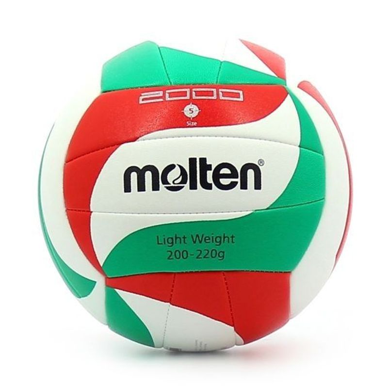 Sport si Outdoor - Sporturi de echipa - Accesorii si echipamente volei - Pachet 8 mingi volei Molten V5M2000-L, LIGHT, usoara cu sac transport - Infinity.ro