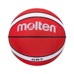 Sport si Outdoor - Sporturi de echipa - Baschet - Mingi de baschet - Pachet 10 mingi baschet Molten GR-RW, marime 5 cu sac si pompa - Infinity.ro
