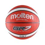 Sport si Outdoor - Sporturi de echipa - Baschet - Mingi de baschet - Pachet 10 mingi baschet Molten GR-RW, marime 5 cu sac si pompa - Infinity.ro