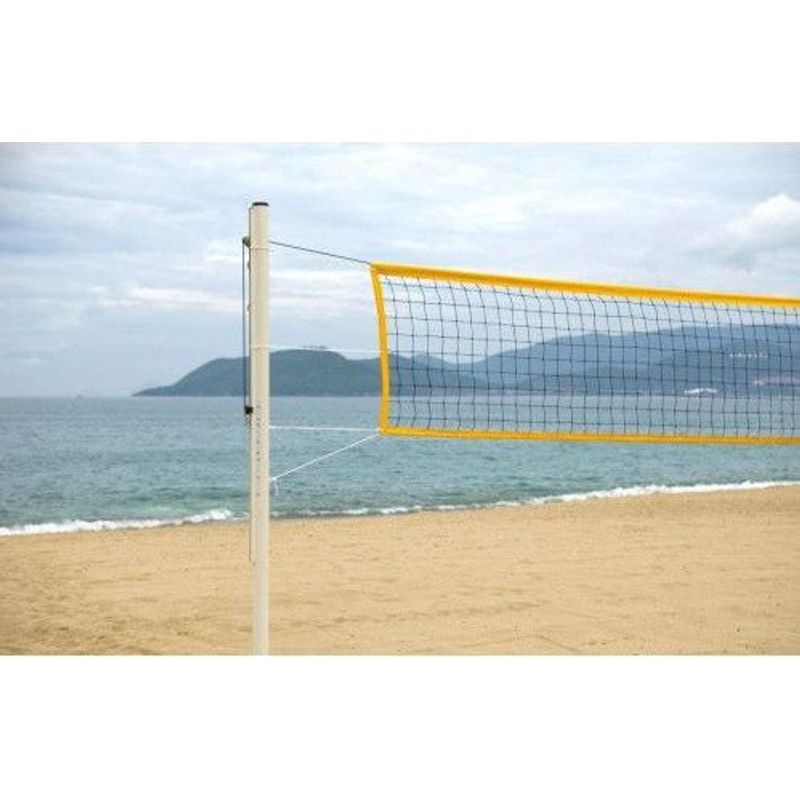 Sport si Outdoor - Sporturi de echipa - Accesorii si echipamente volei - Fileu volei plaja Anastasia Sport, 8.5x1 m, cu cablu din otel - Infinity.ro
