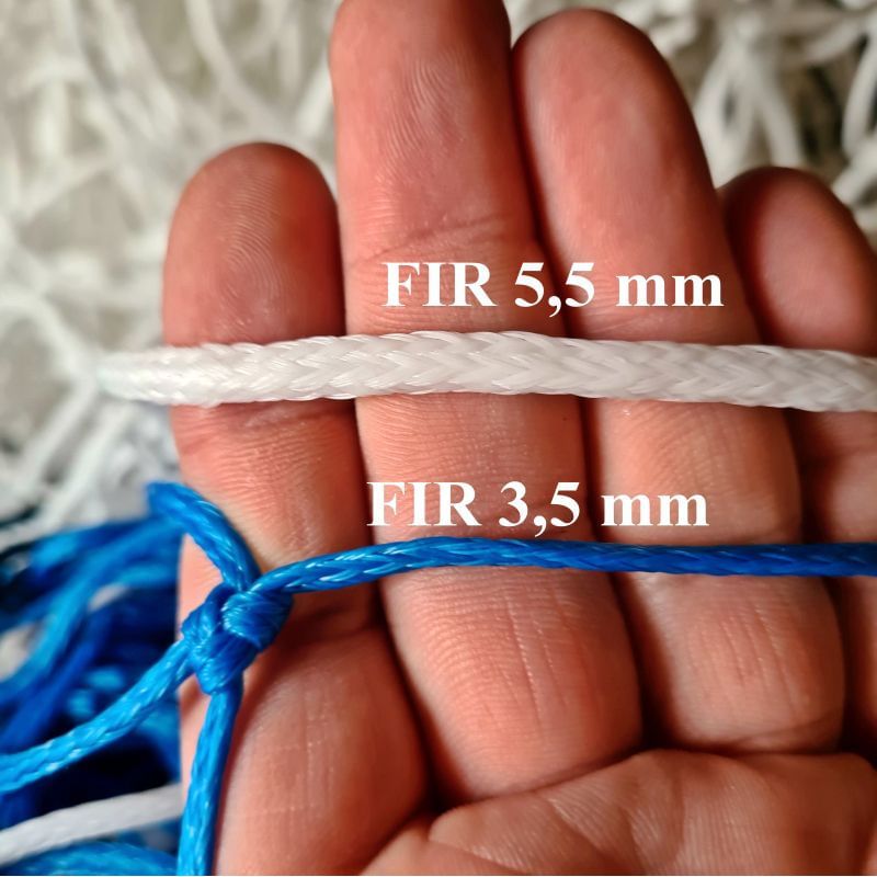 Sport si Outdoor - Sporturi de echipa - Fotbal - Porti fotbal - Set 2 plase porti fotbal Anastasia Sport 3x2 m, fir 3,5 mm - Infinity.ro