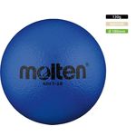 Sport si Outdoor - Fitness - Accesorii fitness - Mingi de fitness - Minge din spuma Molten, Soft-SB - diametru 180 mm, greutate 130 gr, albastra - Infinity.ro