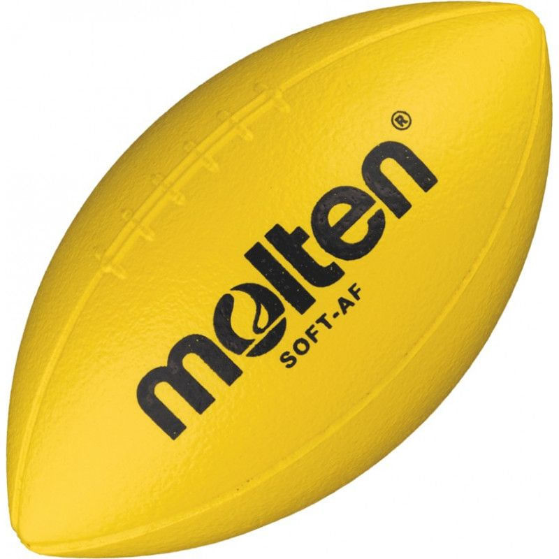Sport si Outdoor - Sporturi de echipa - Alte sporturi de echipa - Rugby - Minge soft rugby Molten SOFT-AF din spuma, Ø 270 mm, 170 grame - Infinity.ro