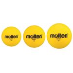 Sport si Outdoor - Fitness - Accesorii fitness - Mingi de fitness - Minge soft Molten SG-HY din burete,  Ø 160  mm, 125 gr, galben - Infinity.ro