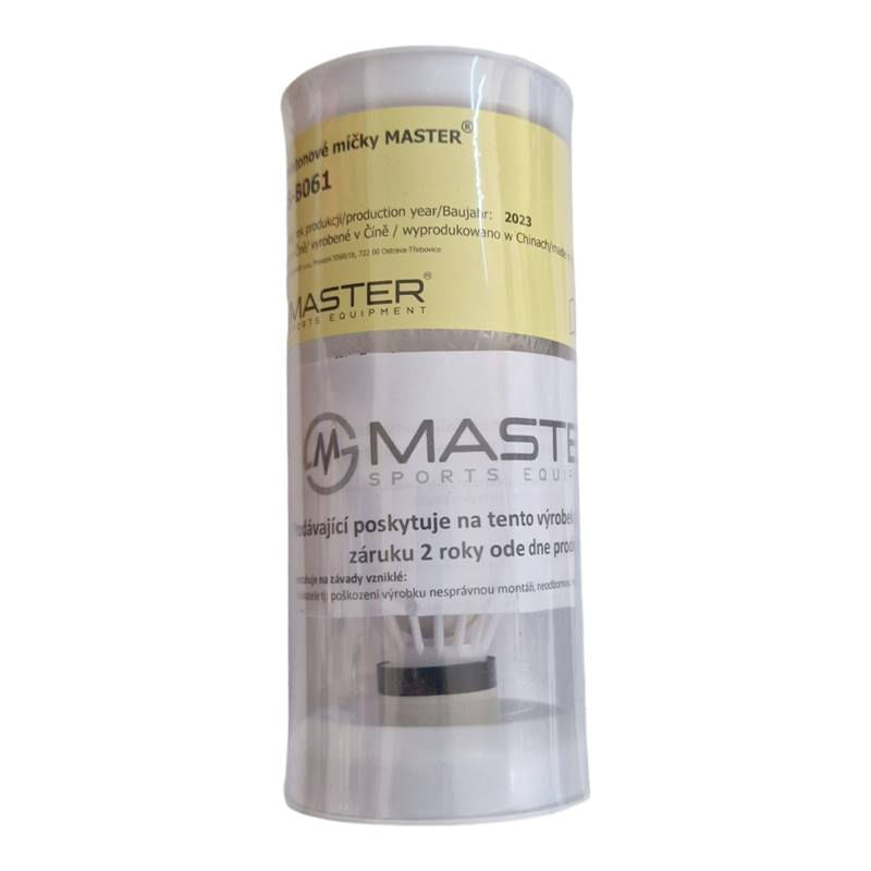 Fluturasi badminton MASTER plastic - set 3 bucati