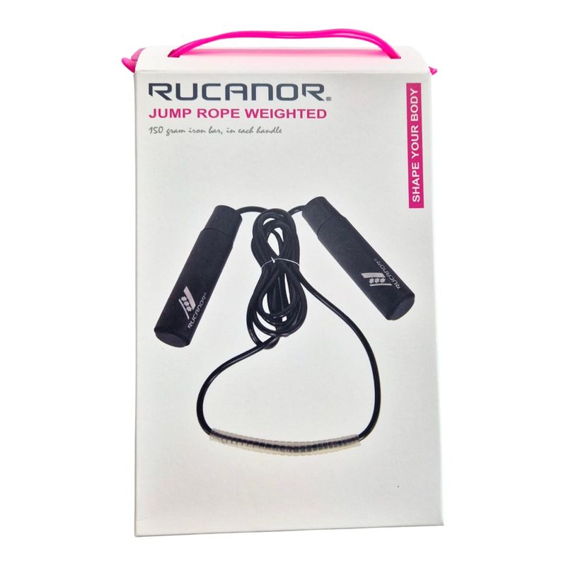 Sport si Outdoor - Fitness - Accesorii fitness - Corzi de sarit - Coarda sarit Rucanor cu greutati detasabile in maner - Infinity.ro