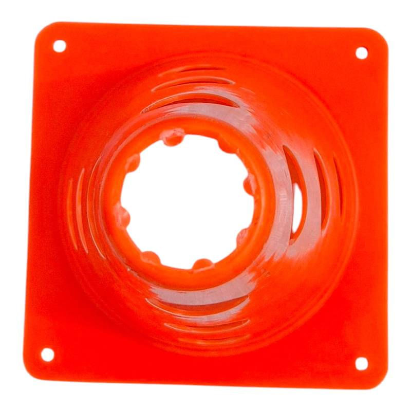 Sport si Outdoor - Accesorii si echipamente sportive - Accesorii antrenament si tabele tactice - Set 10 conuri antrenament Sportech, 30 cm, cu gauri, portocalii - Infinity.ro