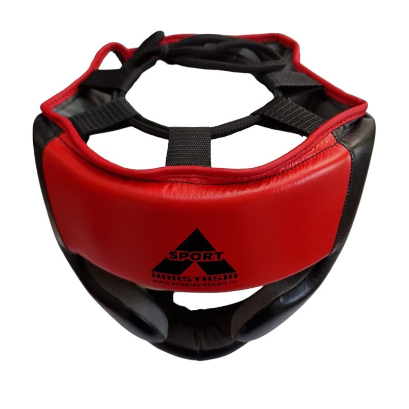 Sport si Outdoor - Sporturi de contact - Saci de box si accesorii - Casca box junior Anastasia Sport, marime XS, culoare albastru cu negru - Infinity.ro