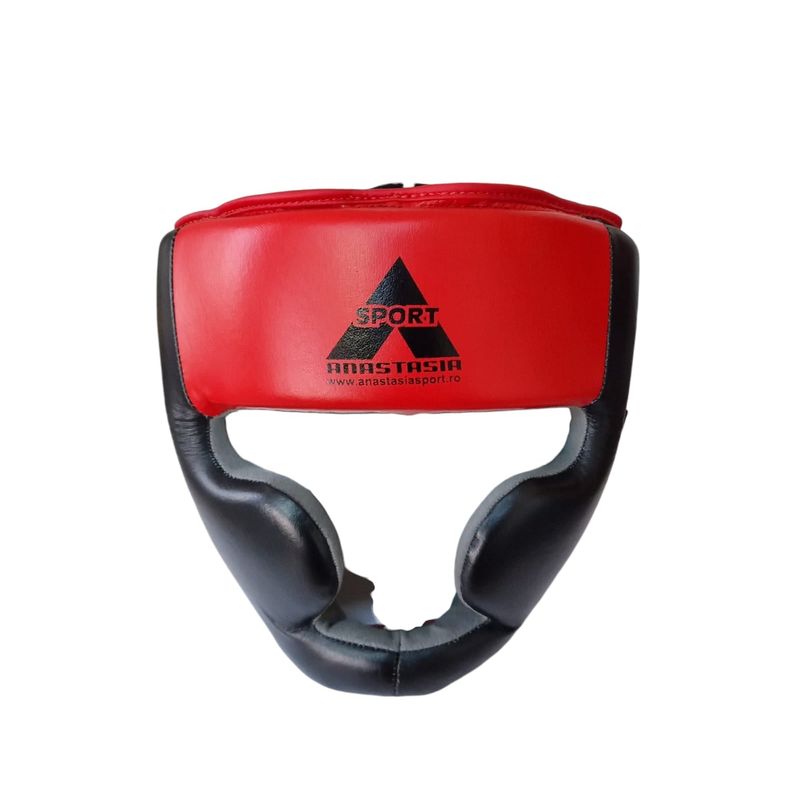 Sport si Outdoor - Sporturi de contact - Saci de box si accesorii - Casca box junior Anastasia Sport, marime XS, culoare albastru cu negru - Infinity.ro